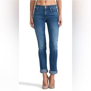 Mother High Waisted Rascal Jeans women's size 24 the famous heroine straight leg